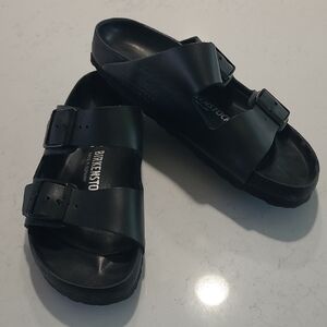 Birkenstock Black Double-Strap Sandals